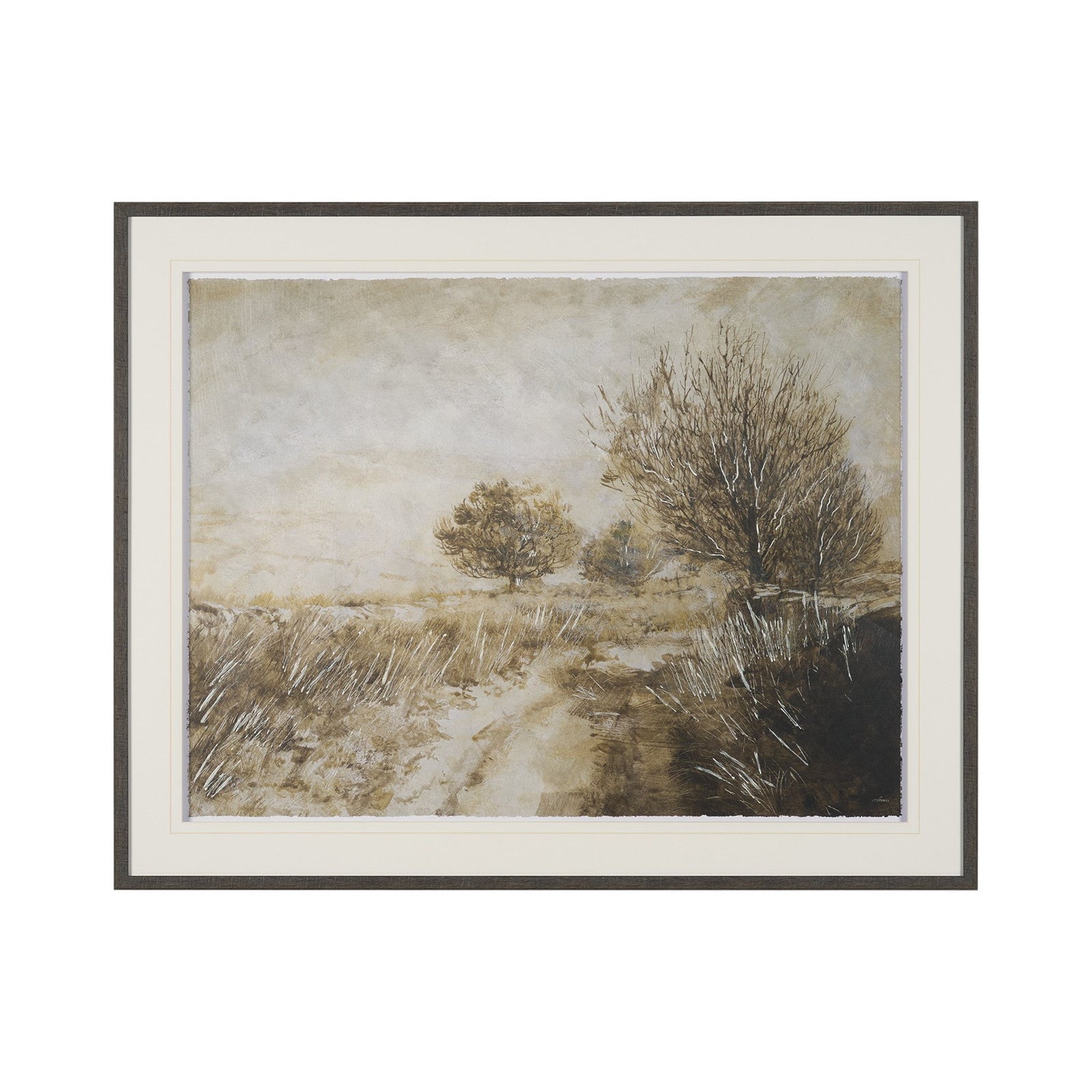 Timeless Vista II by Mercana Studio Textured Framed Artwork Matted under Glass by Mercana at ZIN Home
