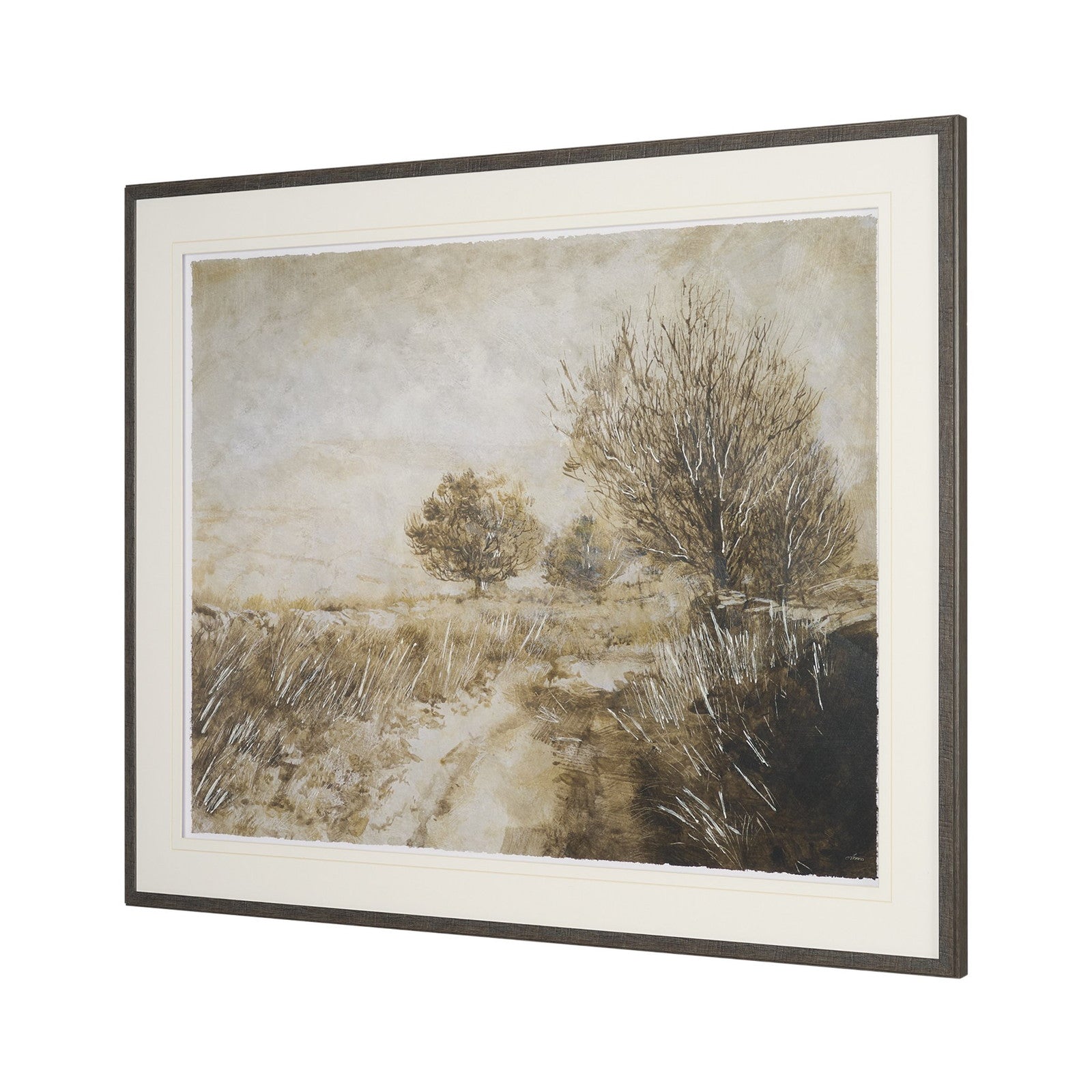 Timeless Vista II by Mercana Studio Textured Framed Artwork Matted under Glass by Mercana at ZIN Home