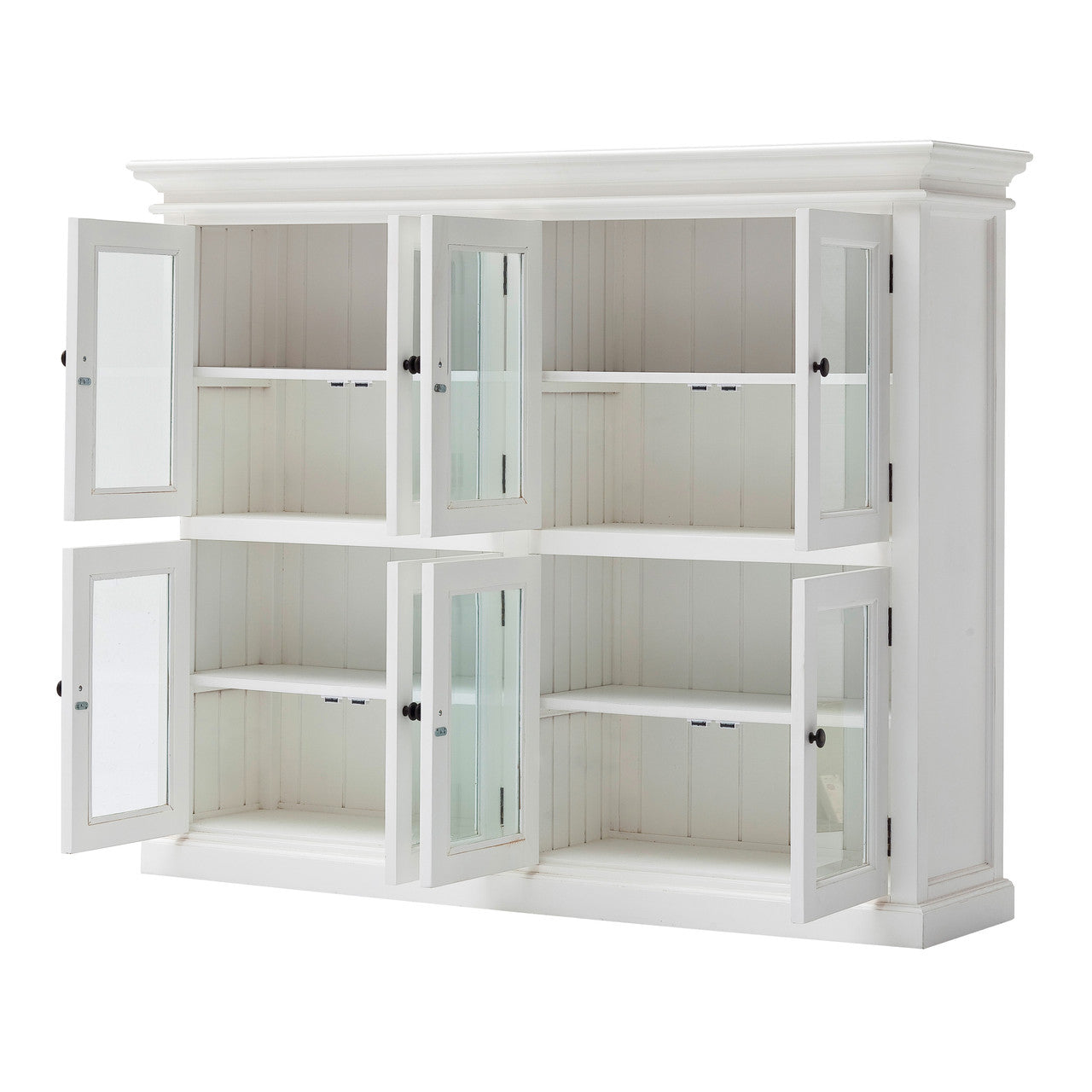 French Coastal Pantry 8 Doors 65"