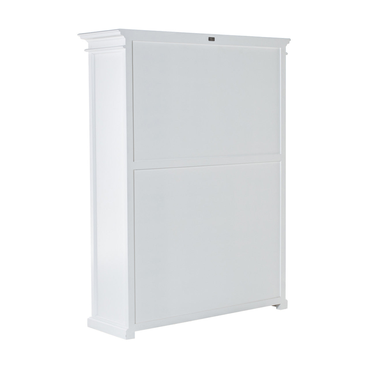 French Coastal Bookcase with 5 Shelves 59"