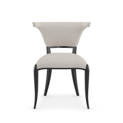 Be My Guest Almost Black Dining Chair 24.50" by Caracole