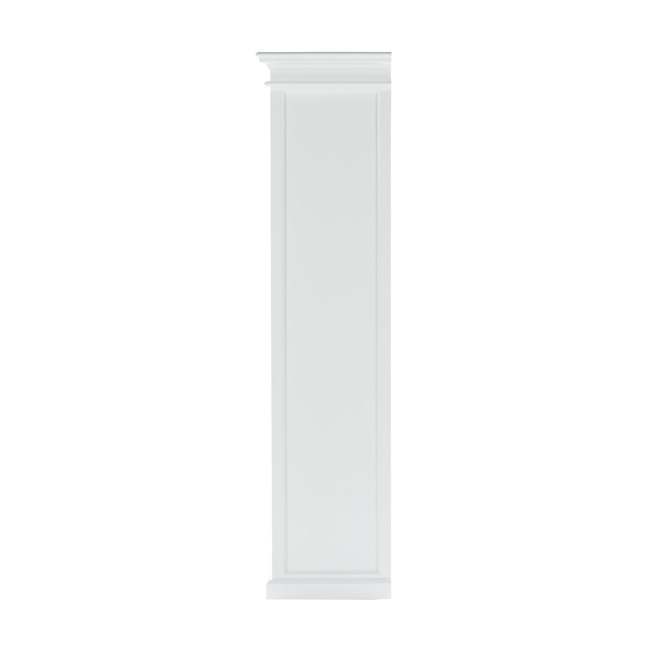 French Coastal Bookcase with 5 Shelves 59"