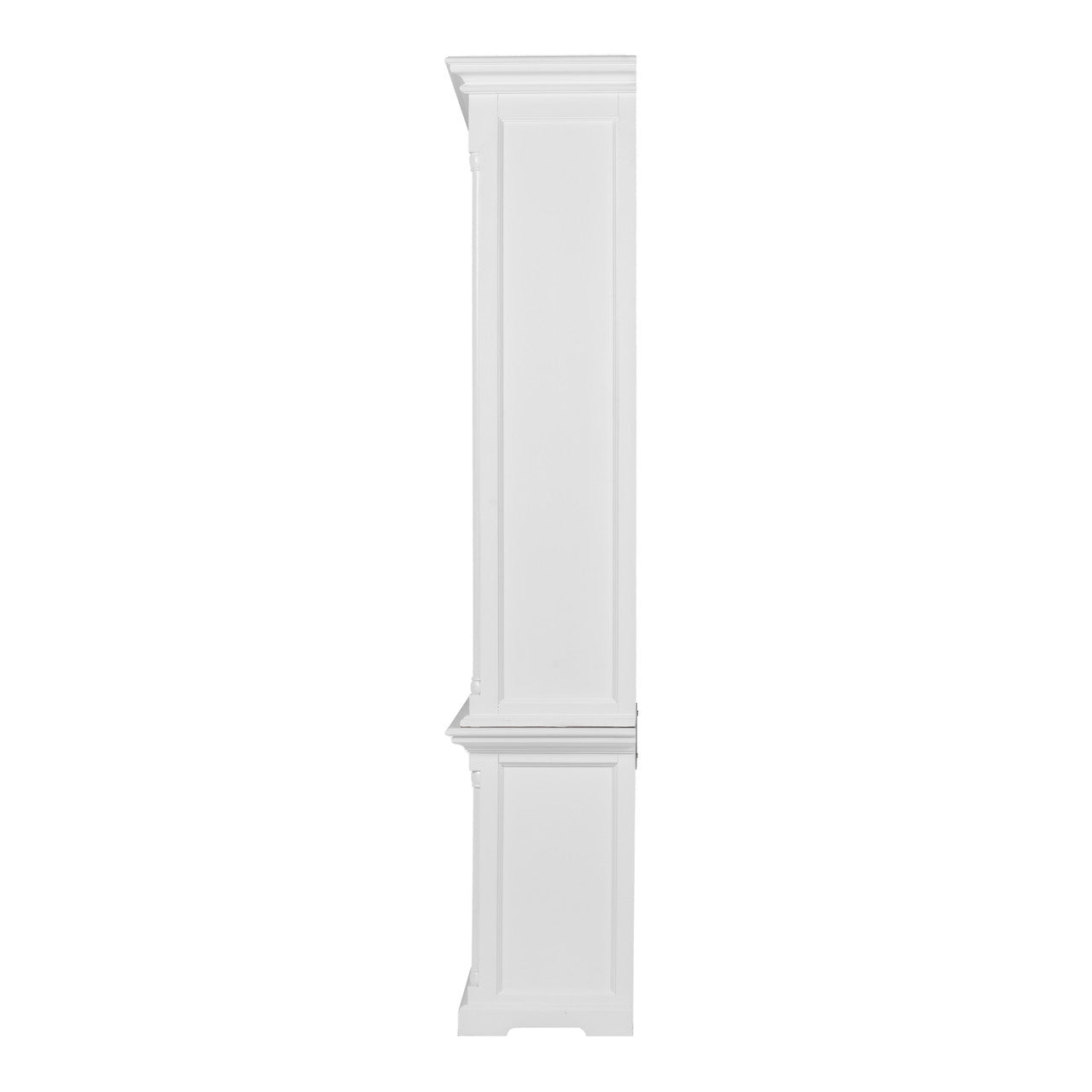 French Cottage Double-Bay Hutch Unit 65"