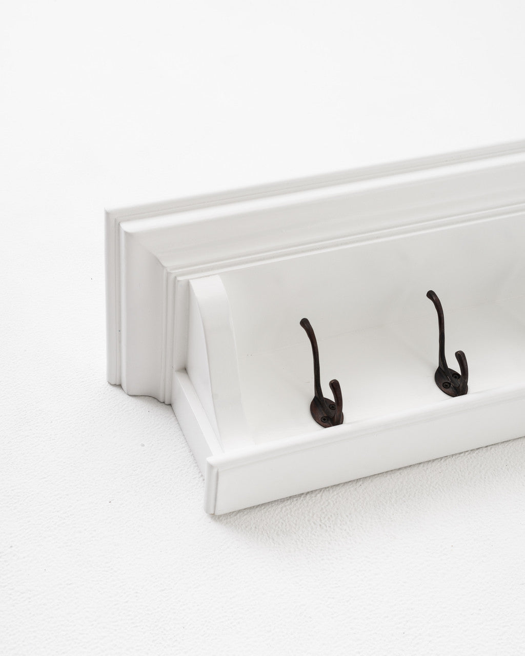 French Coastal 8 Hook Coat Rack 130cm 51"