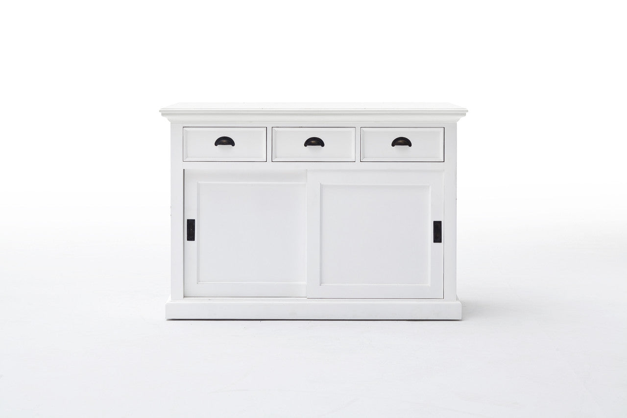 French Coastal Buffet with Sliding Doors 49"