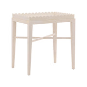 White Stephanie End Table by Furniture Classics at ZIN Home