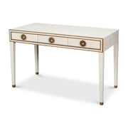 Gabriella Shagreen Desk/Table,Osprey Wht by Sarreid Ltd