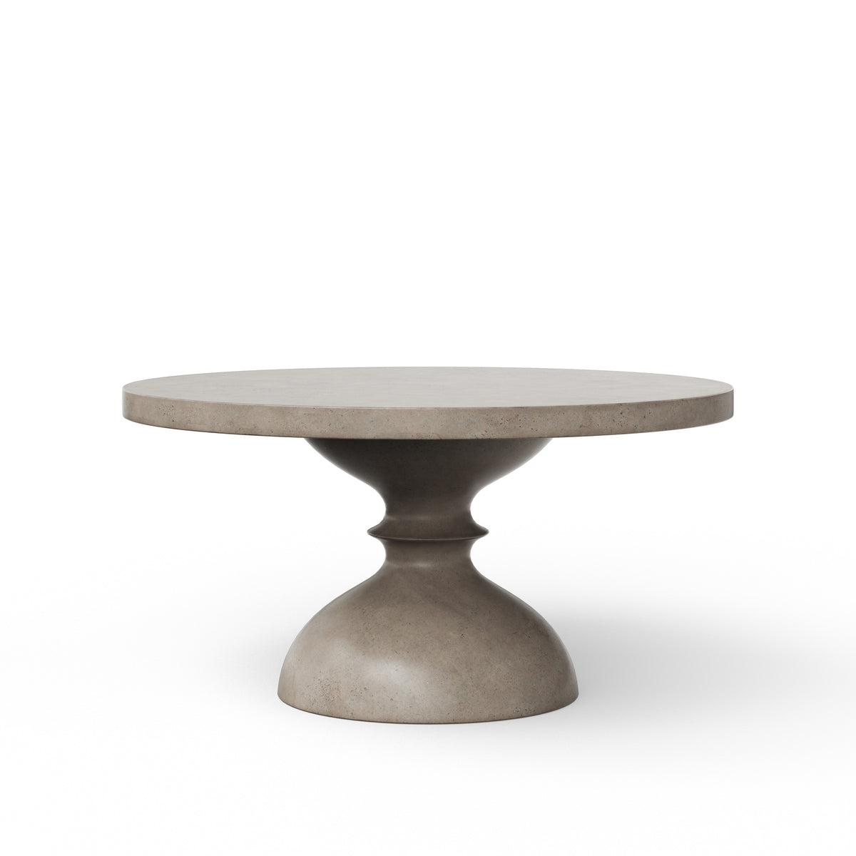 Mixx Spindle 59" Round Dining Table - Dark Grey by Urbia - detail 2