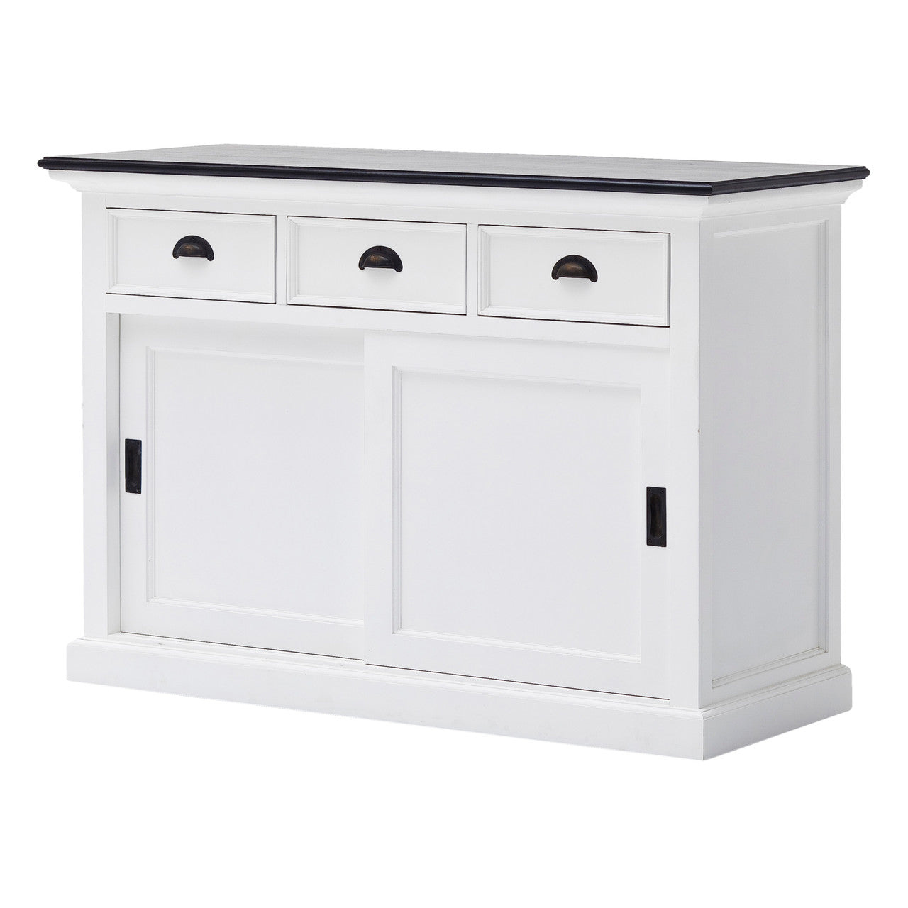 Modern Farmhouse Buffet with Sliding Doors 49"