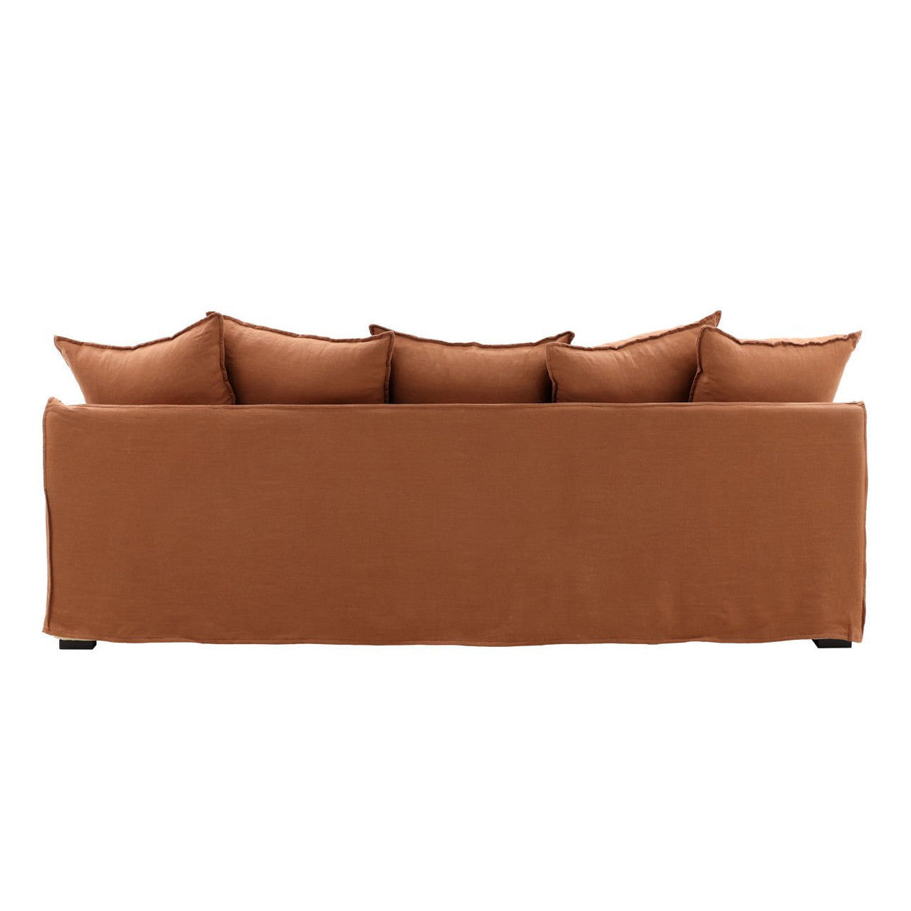 Cloud Sienna Linen Upholstered Slipcovered Sofa 96"