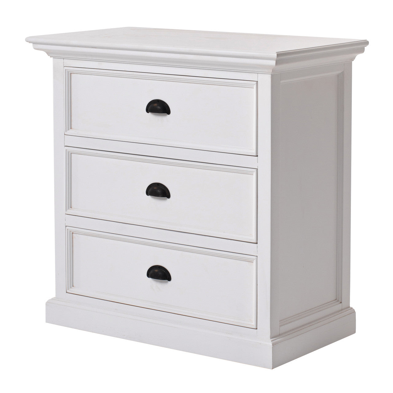 French Country Farmhouse Bedside Drawer Unit 32"