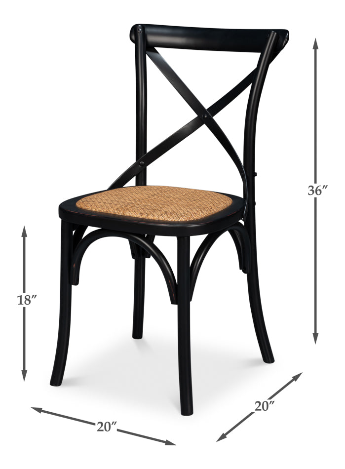 Tuileries Gardens Side Chair by Sarreid Ltd - view 6