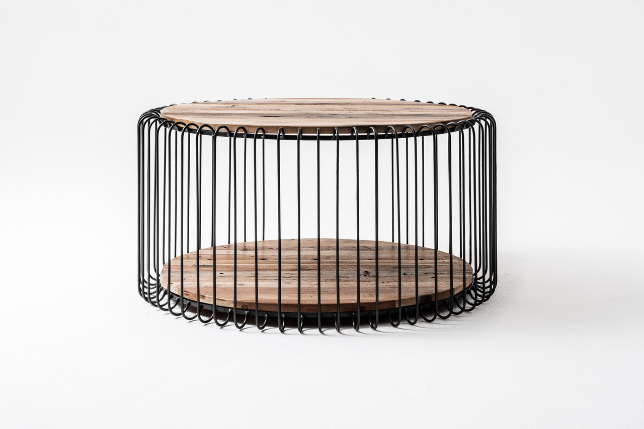 Urban Loft Round Coffee Table 80cm 32"