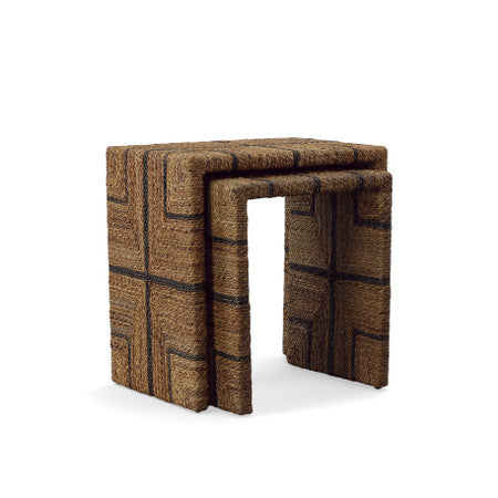 Fox Woven Nesting Tables - 24'