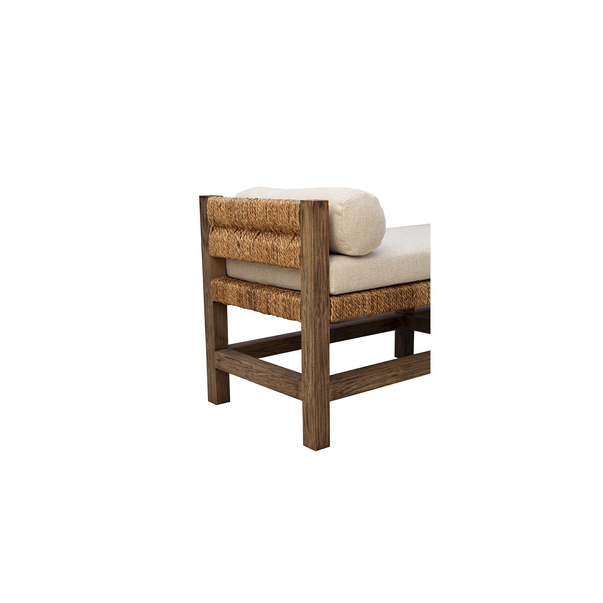 Georgia Backless Bench - 64' detail view by Furniture Classics at ZIN Home