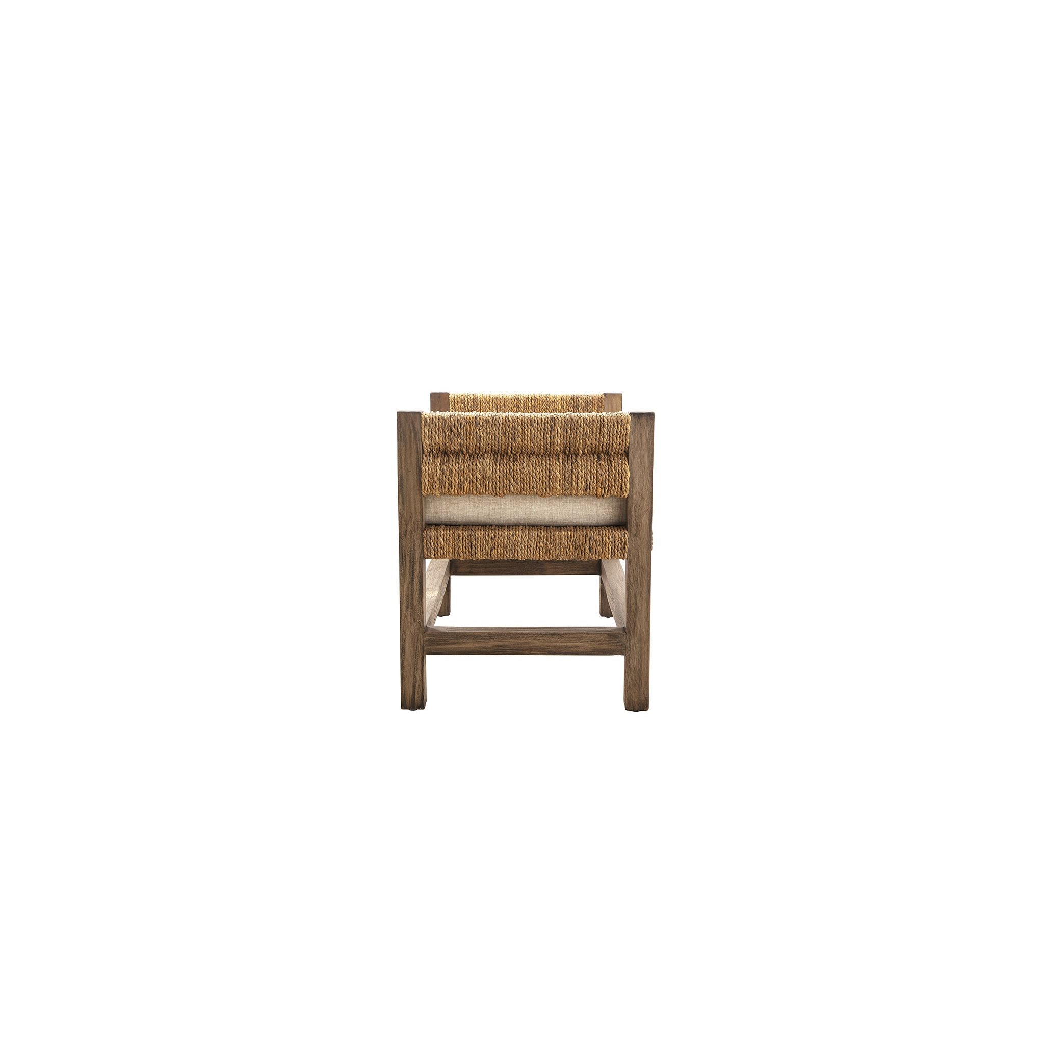 Single Georgia Bench - 32' detail view by Furniture Classics at ZIN Home