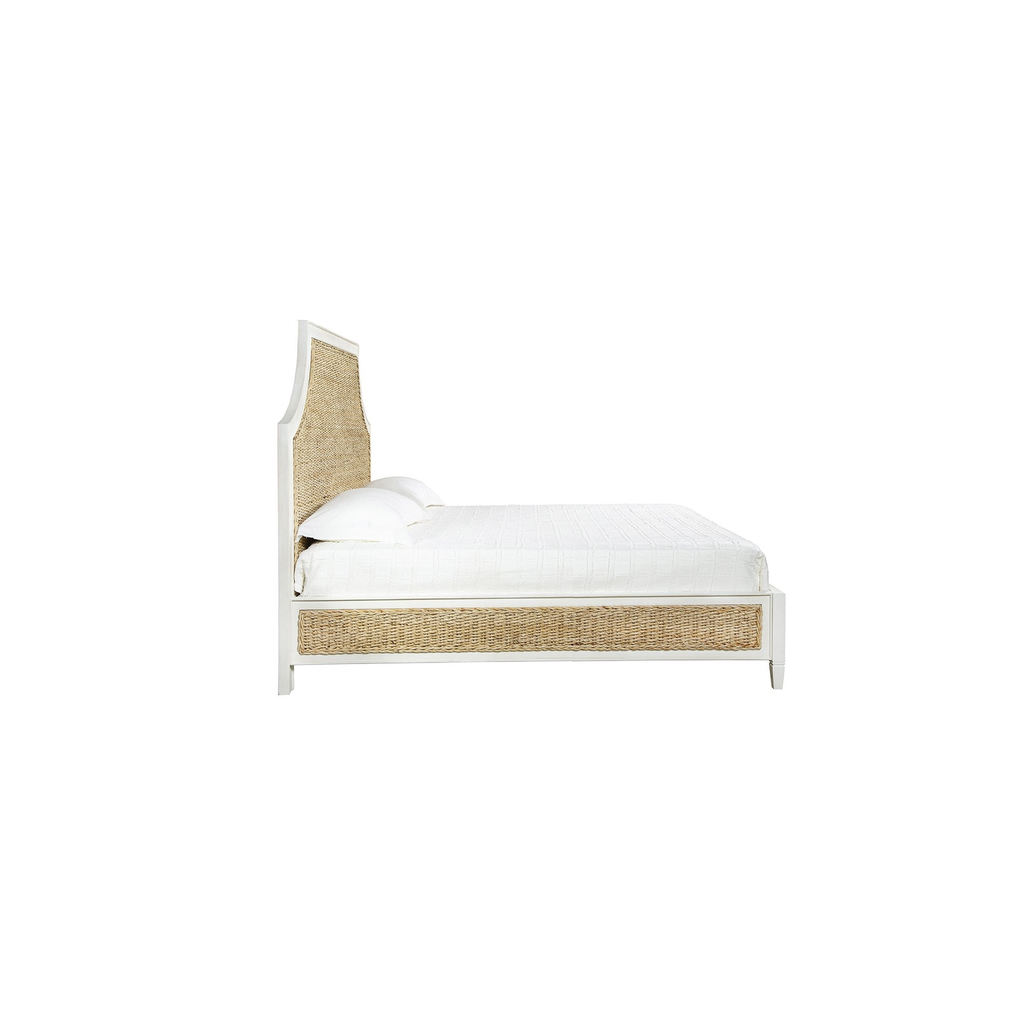Priscilla King Bed - 83' detail view by Furniture Classics at ZIN Home