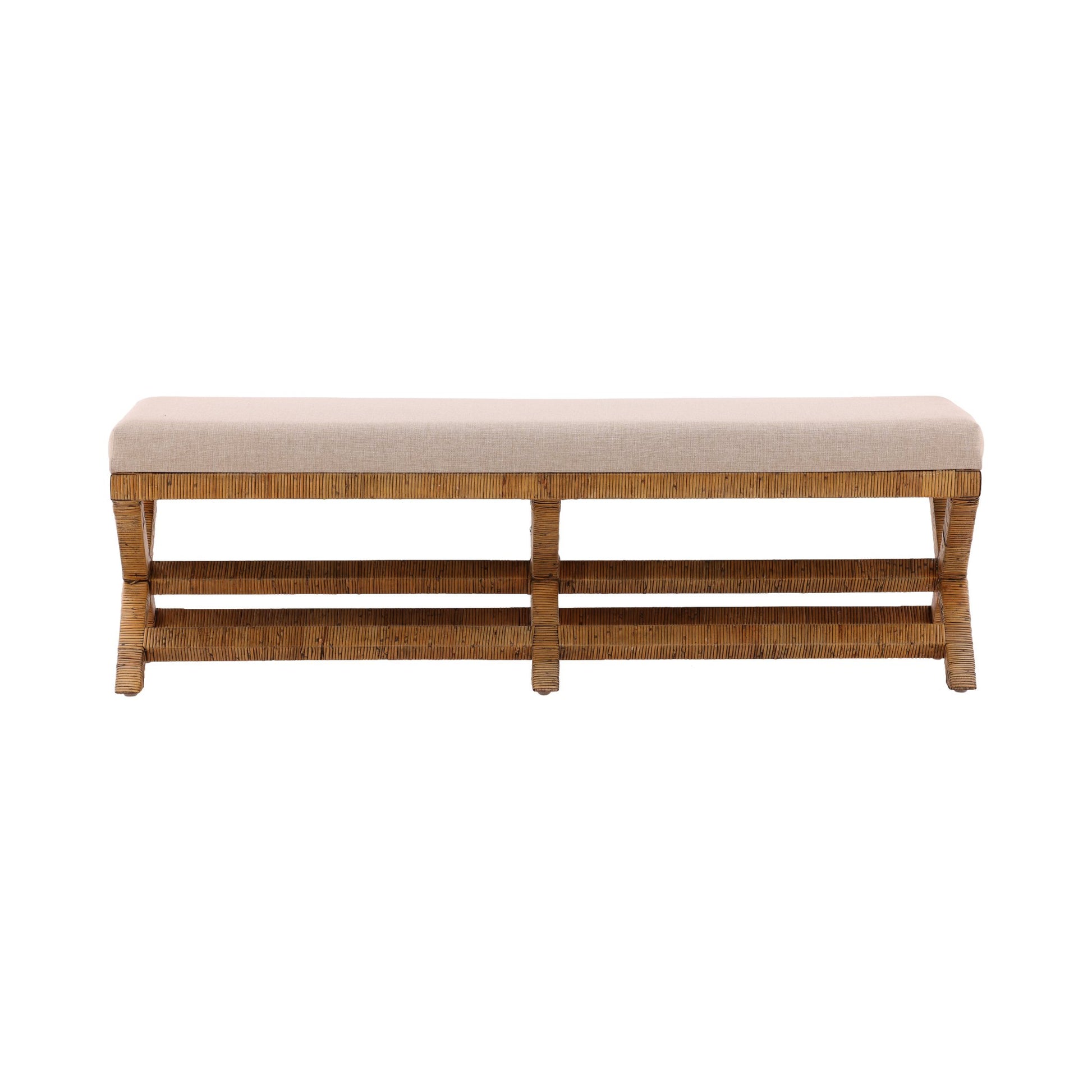 Aria Bench detail view by Furniture Classics at ZIN Home