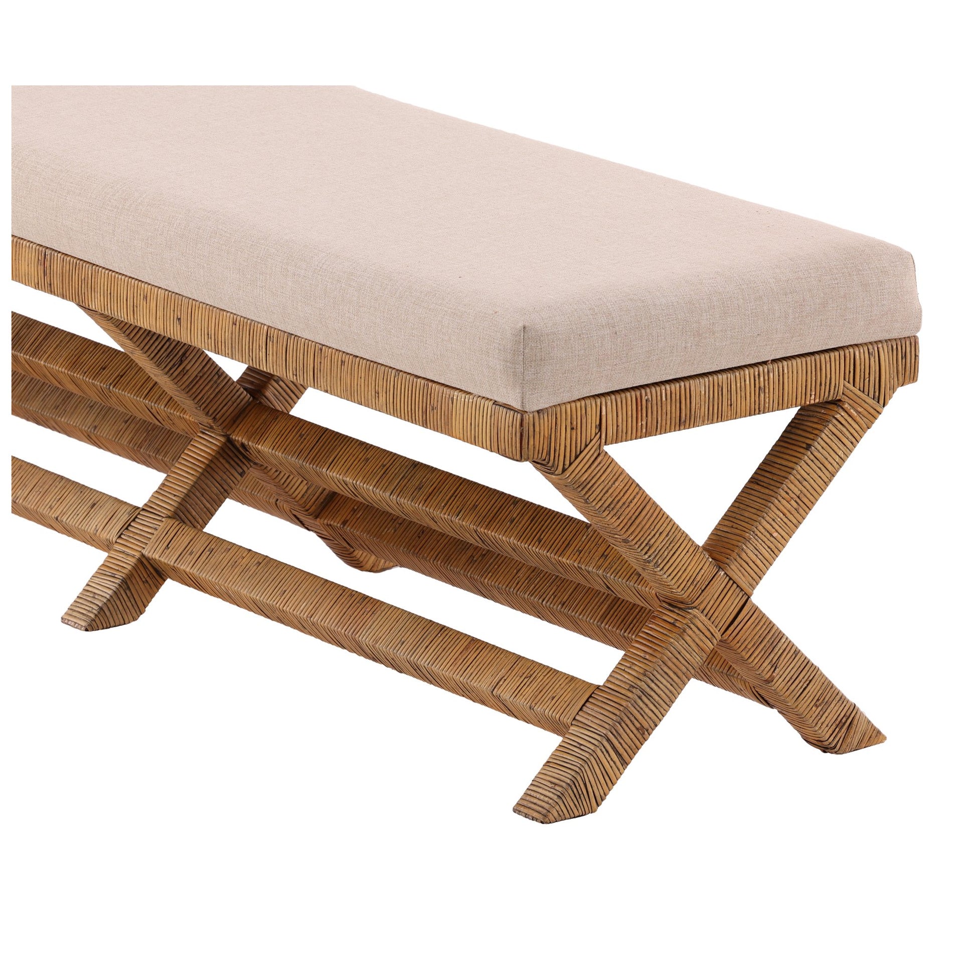 Aria Bench detail view by Furniture Classics at ZIN Home