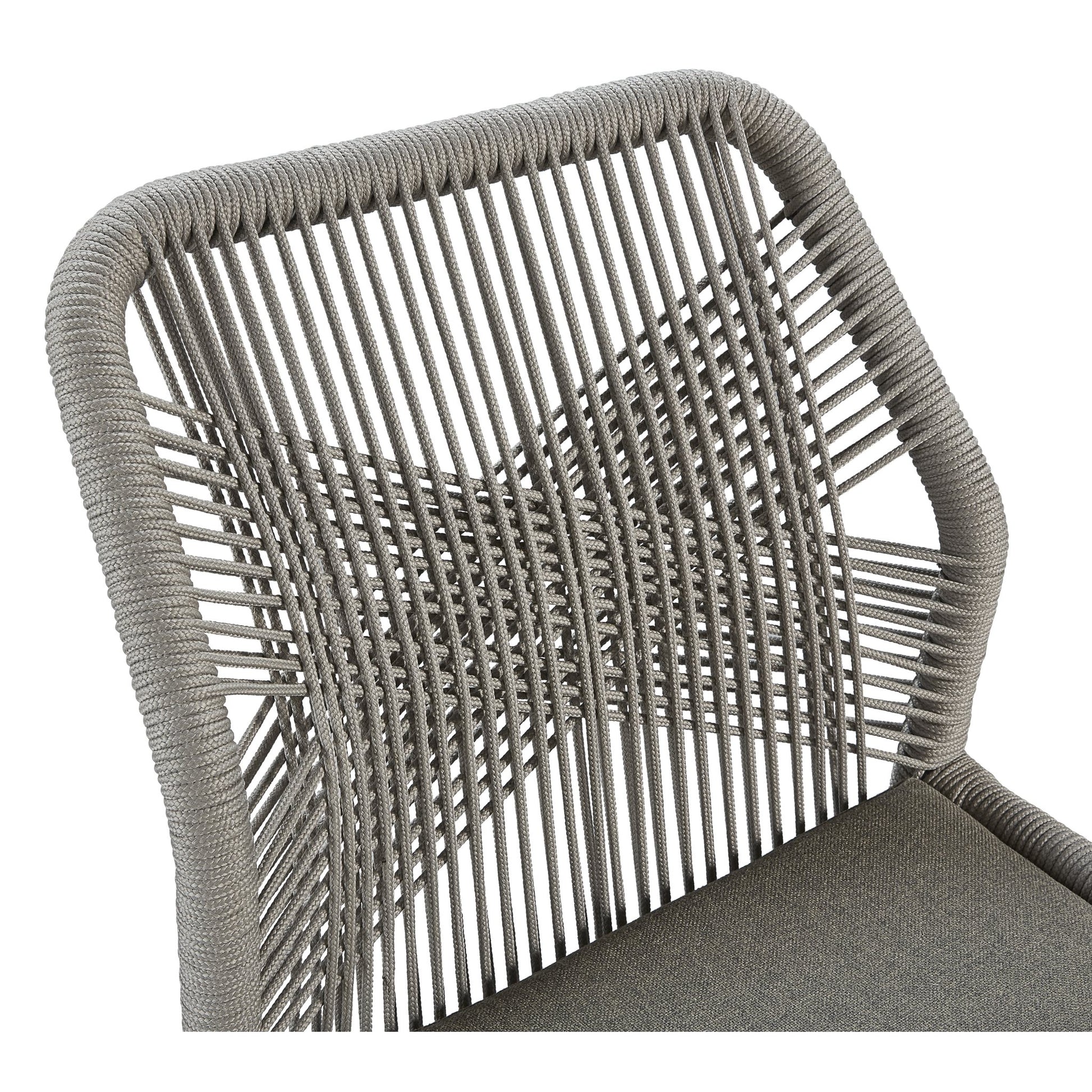 Gray Fiddler Counter Stool - 19' detail view by Furniture Classics at ZIN Home