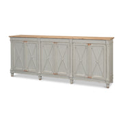 Marksman Sideboard,Antique Muted Grey by Sarreid Ltd