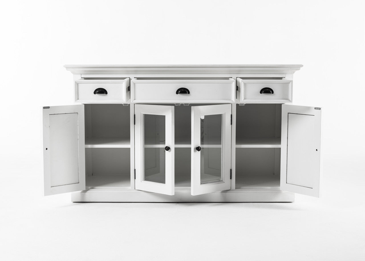 French Coastal Buffet with 4 Doors 3 Drawers - ZNS-B191