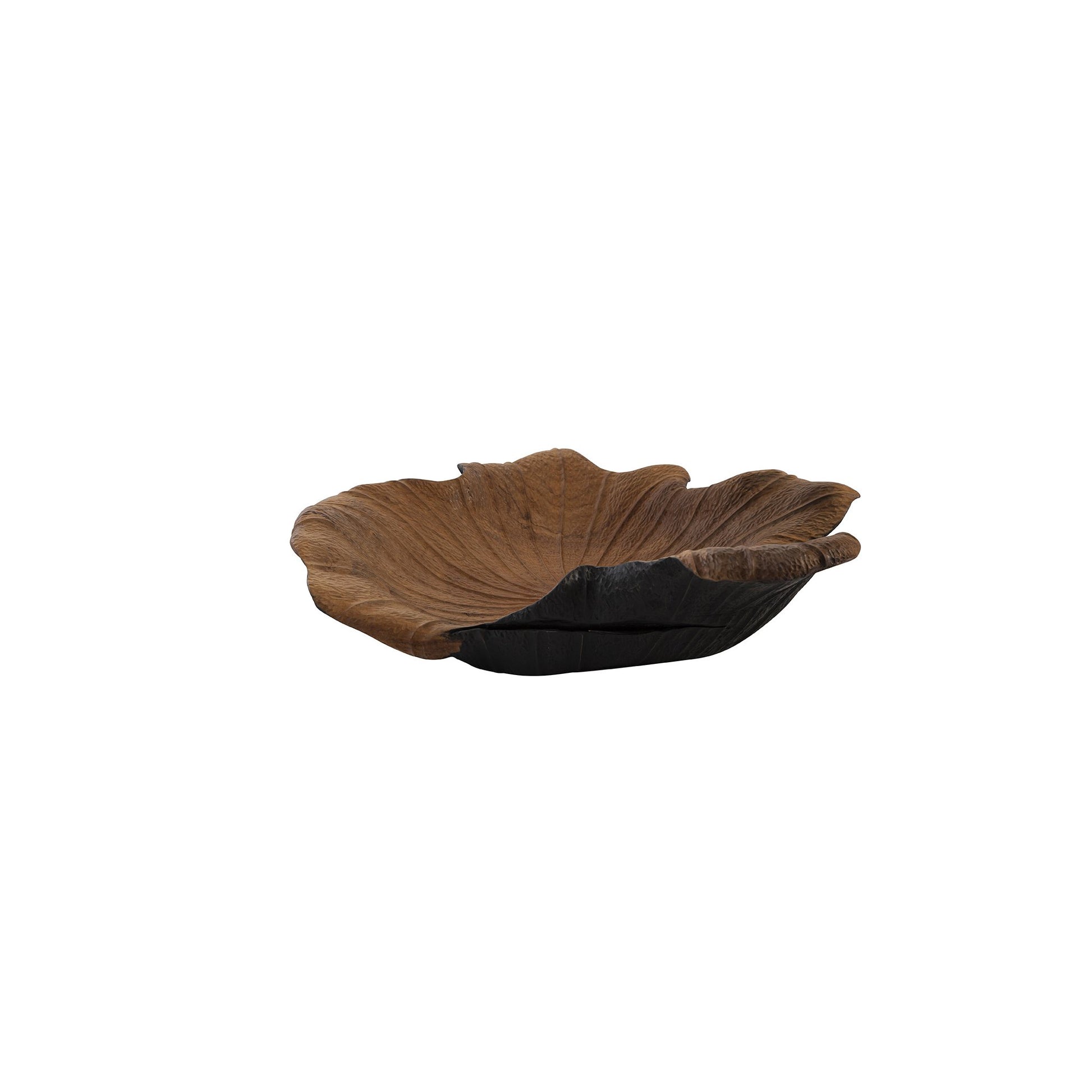 Black and Teak Bowl detail view by Furniture Classics at ZIN Home