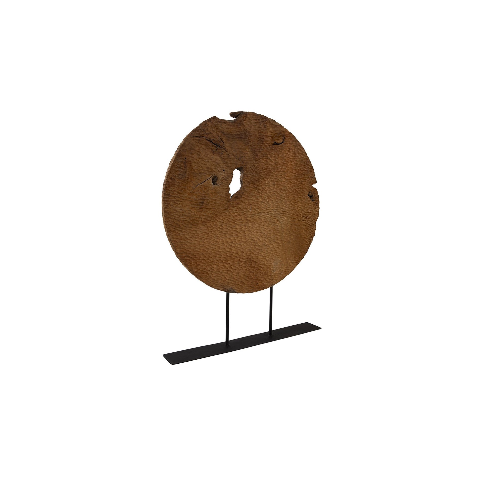 Teak Sculpture Set detail view by Furniture Classics at ZIN Home