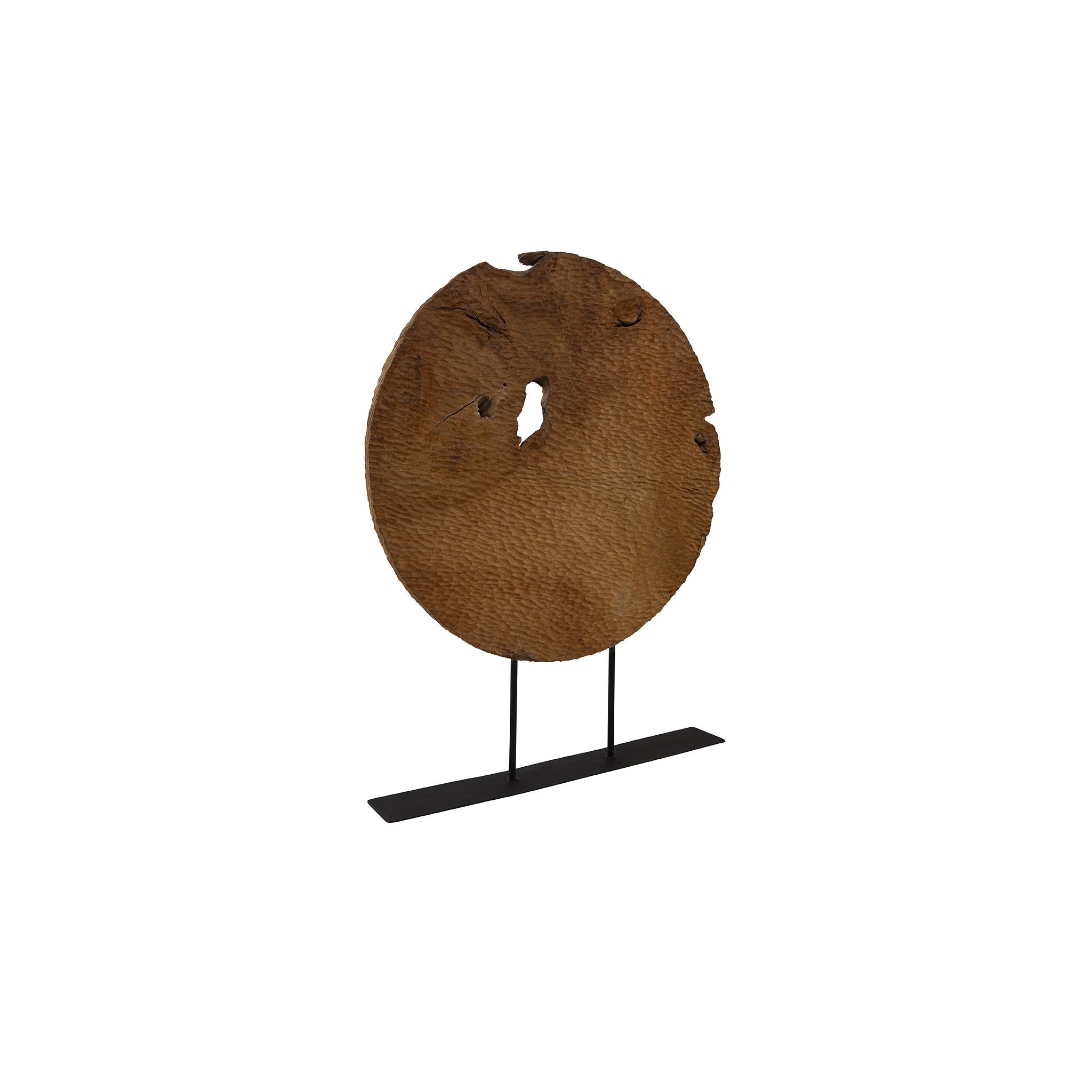 Teak Sculpture Set detail view by Furniture Classics at ZIN Home