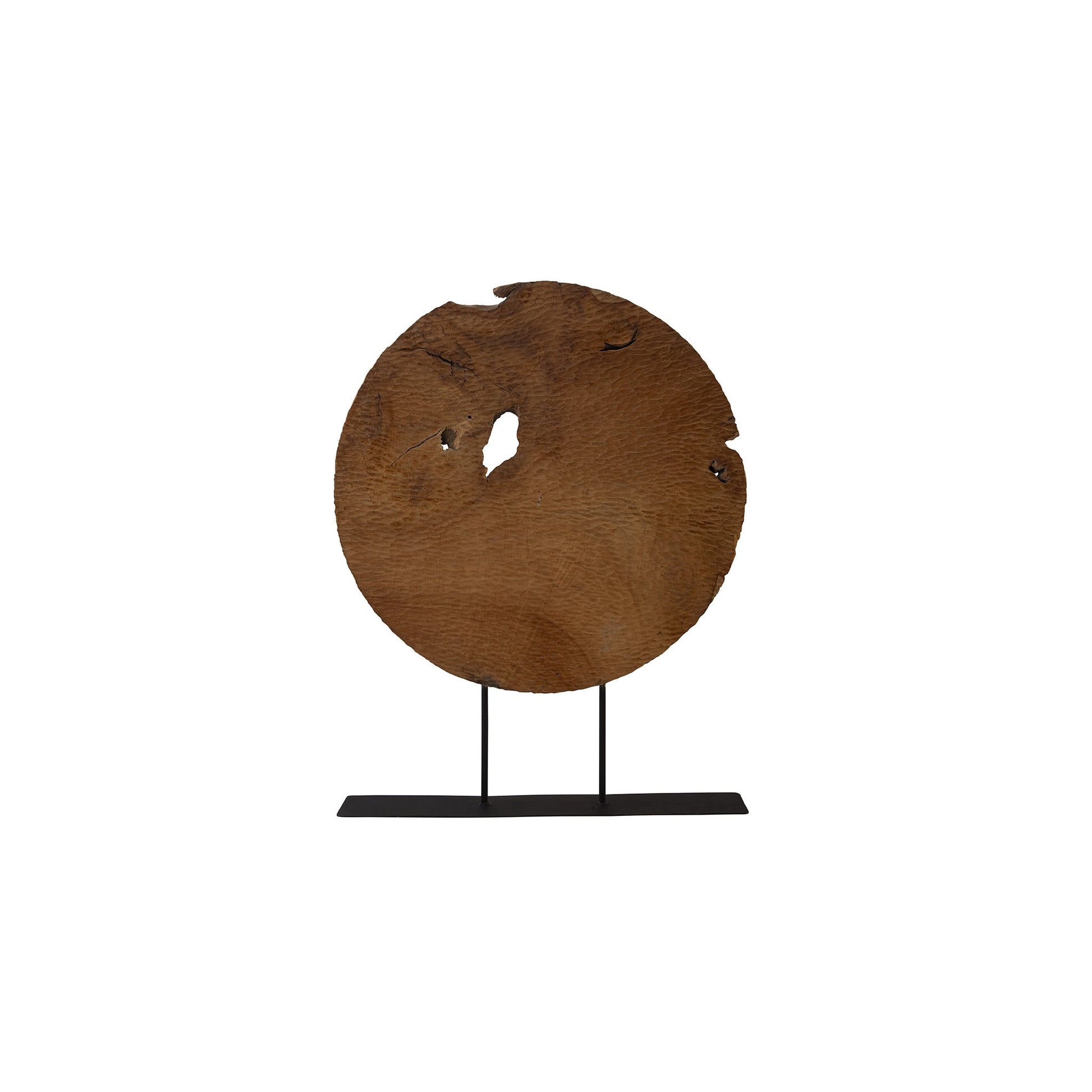 Teak Sculpture Set detail view by Furniture Classics at ZIN Home