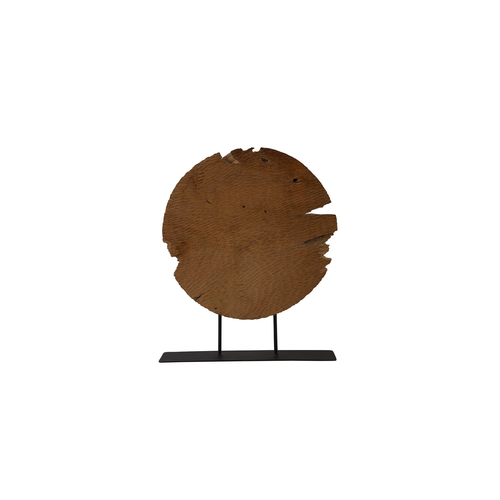 Teak Sculpture Set detail view by Furniture Classics at ZIN Home