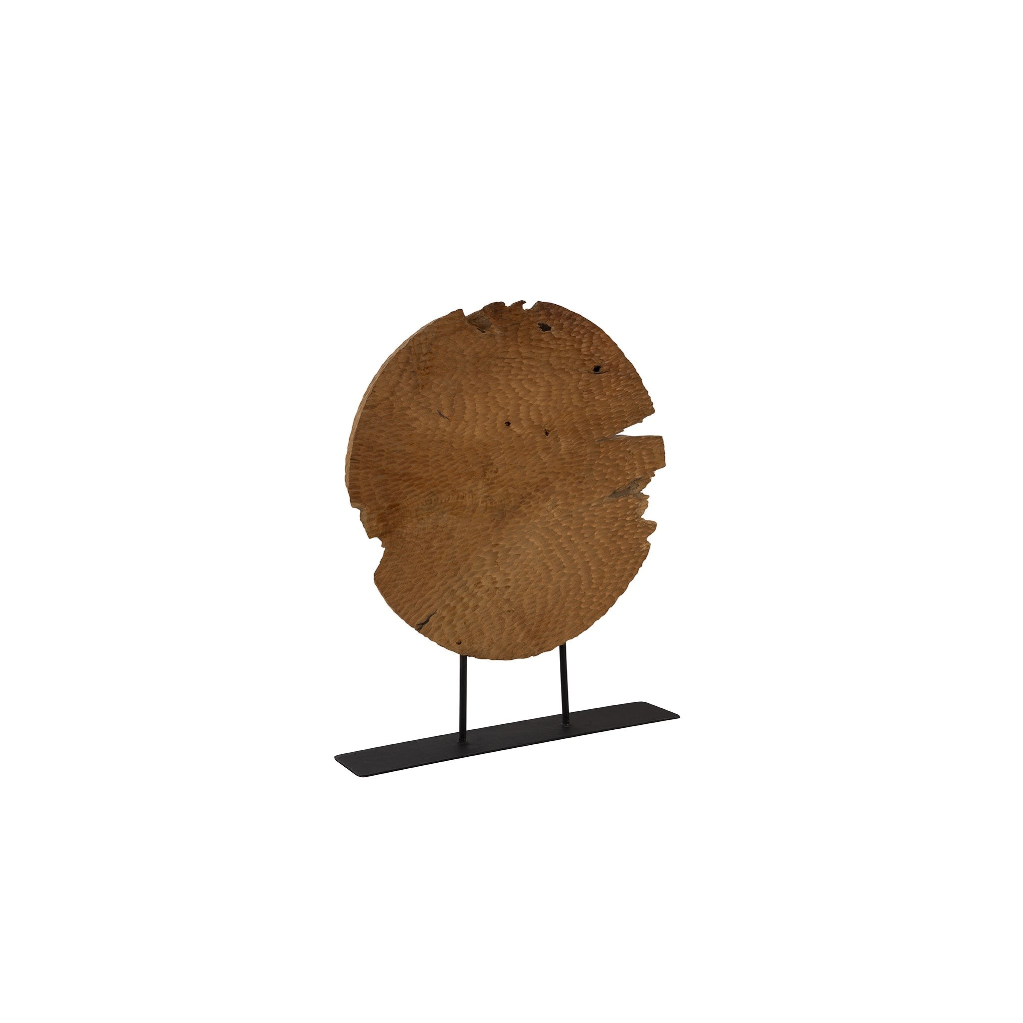 Teak Sculpture Set detail view by Furniture Classics at ZIN Home