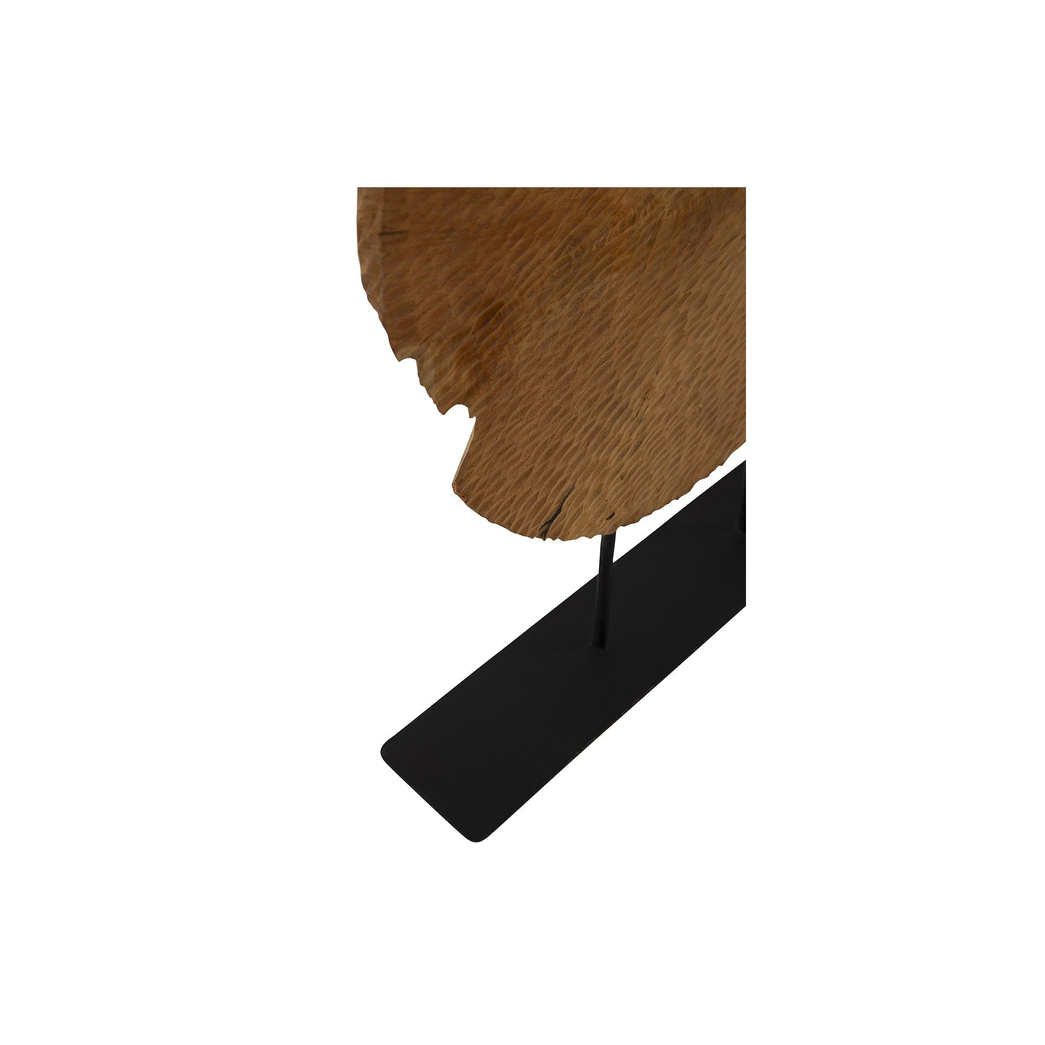 Teak Sculpture Set detail view by Furniture Classics at ZIN Home