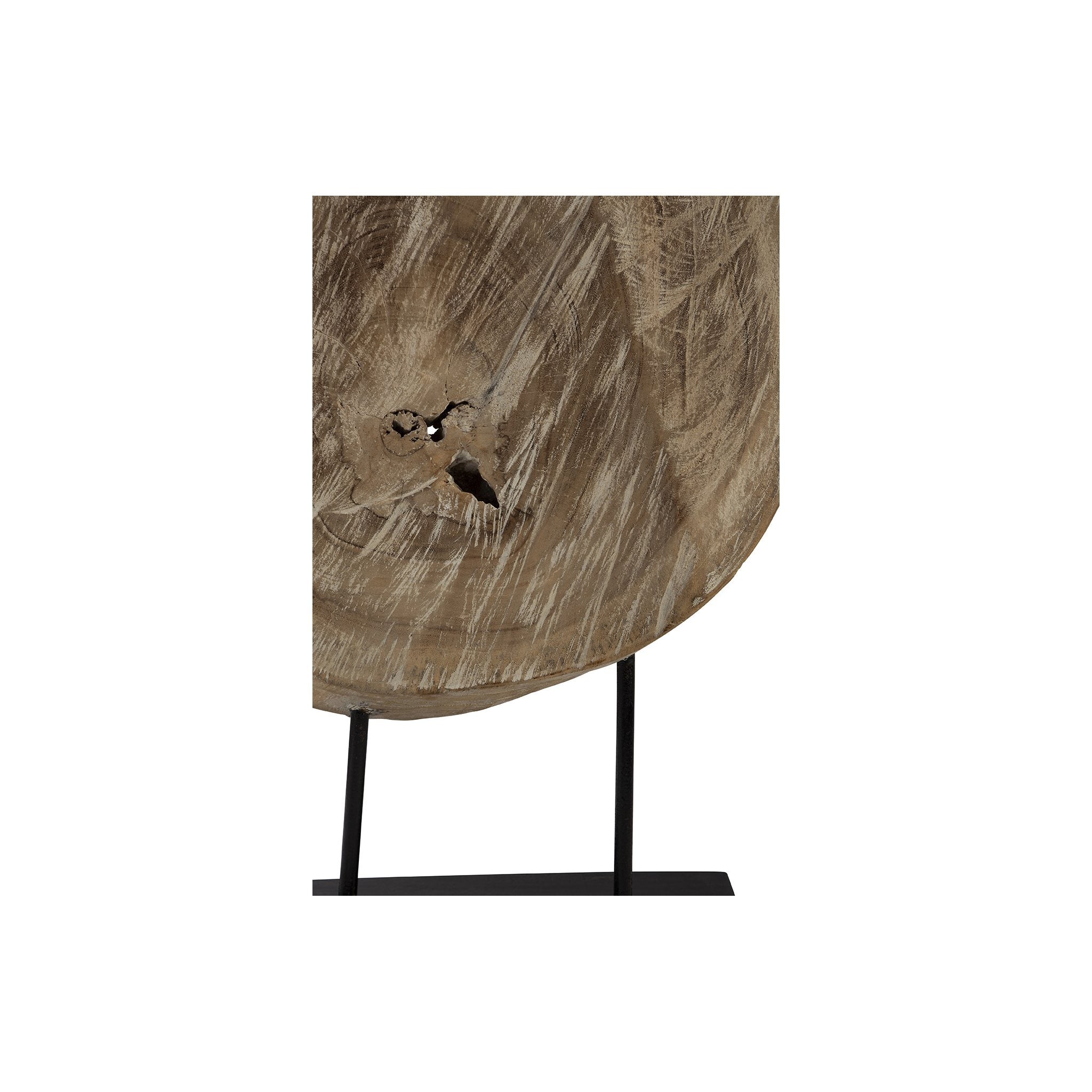 Wood Sculpture detail view by Furniture Classics at ZIN Home
