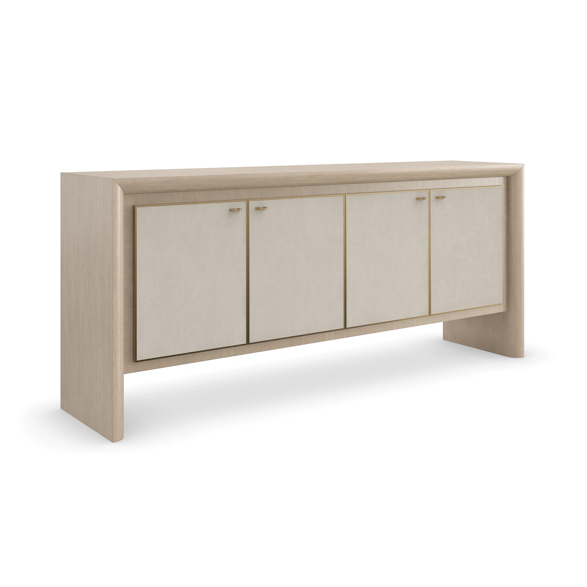 Unity Credenza Lucent Bronze Metallic 78" by Caracole - view 5