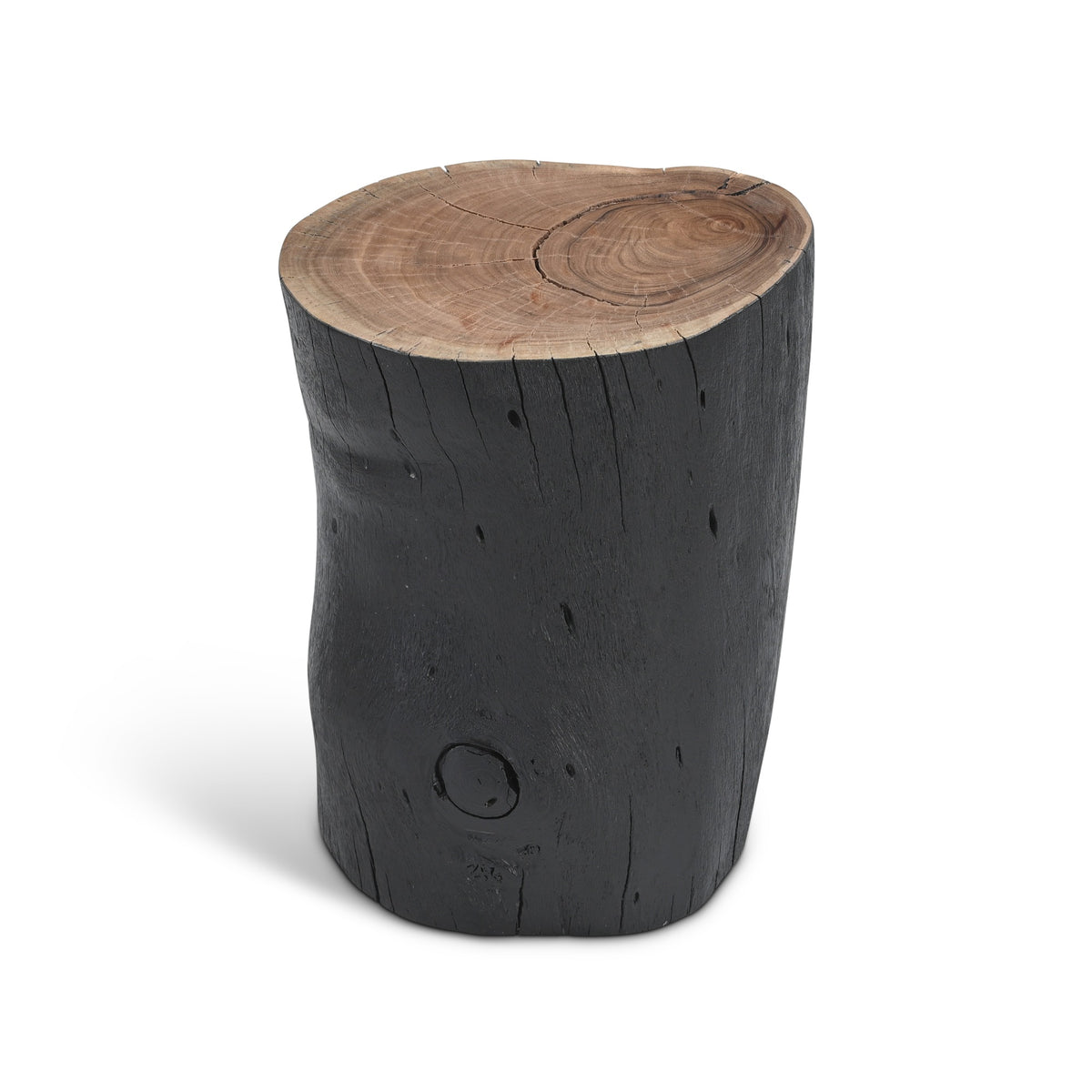 Brooks Solid Wood Stump - Ebonized by Urbia - detail 4