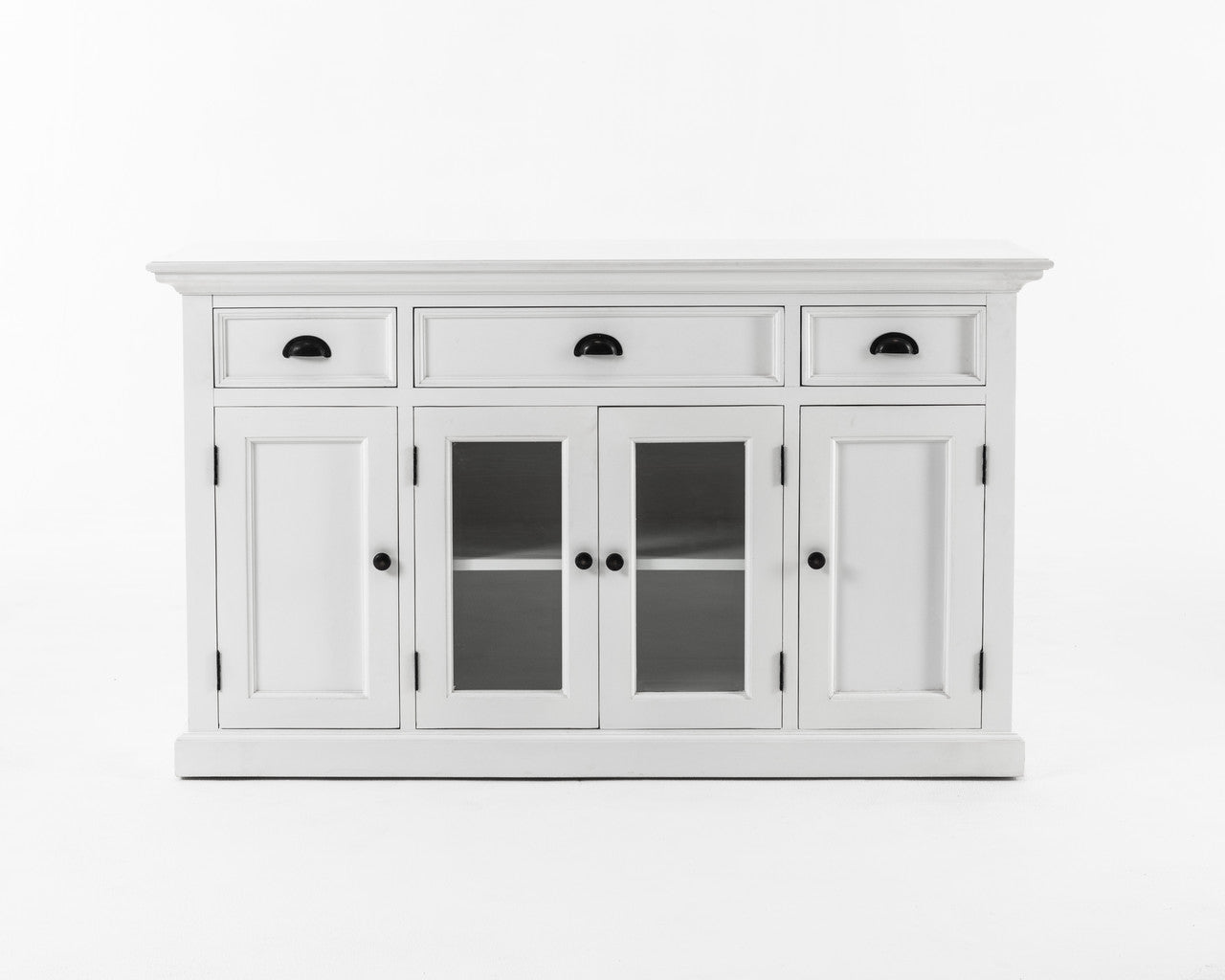 French Coastal Buffet with 4 Doors 3 Drawers - ZNS-B191