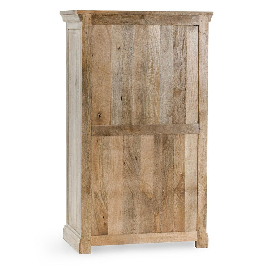Adelaide 6-Drawer Mango Wood Chest Natural White Wash
