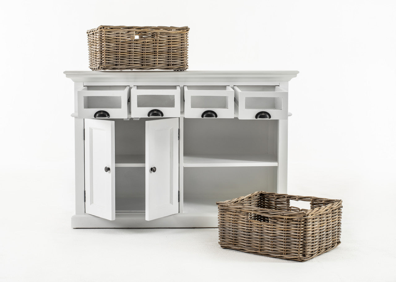 French Coastal Kitchen Buffet 49"