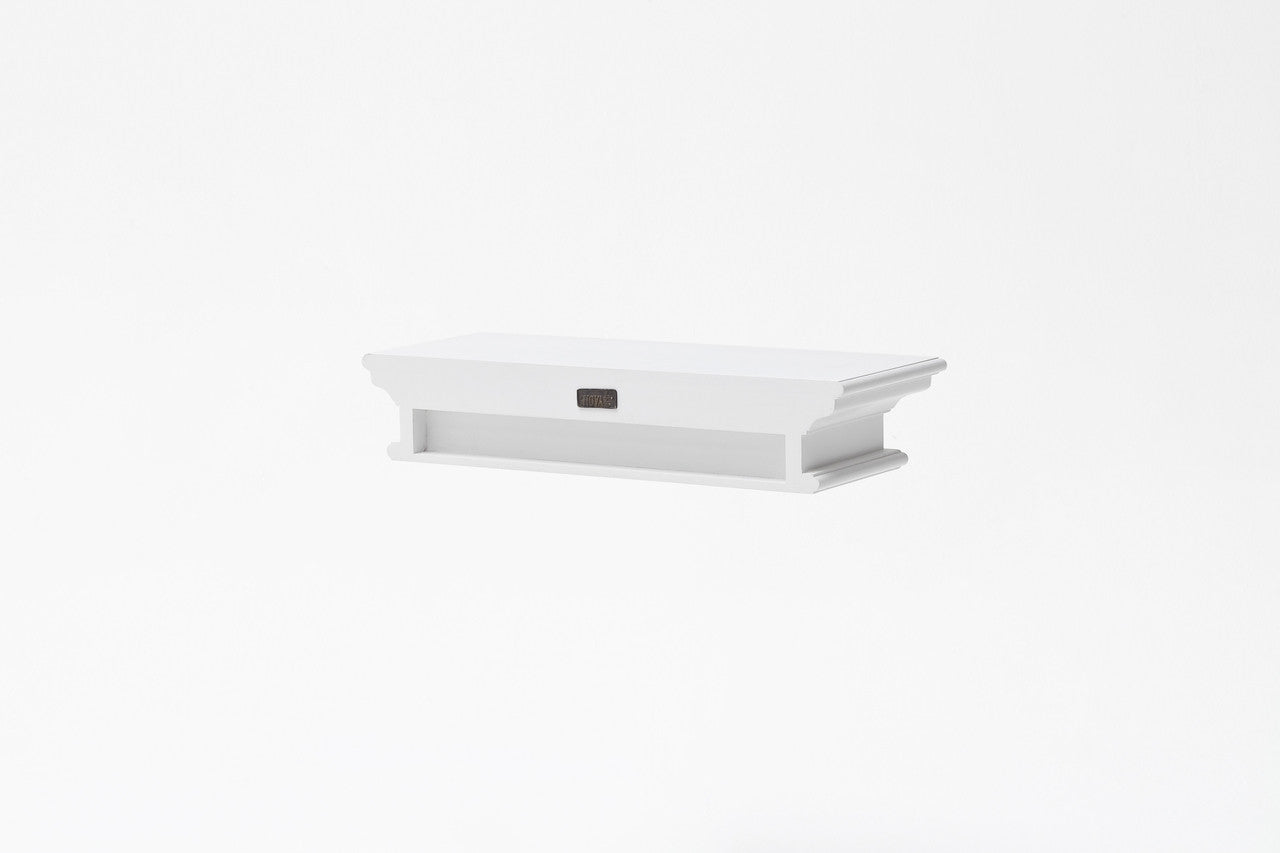French Coastal Floating Wall Shelf, Medium 24"