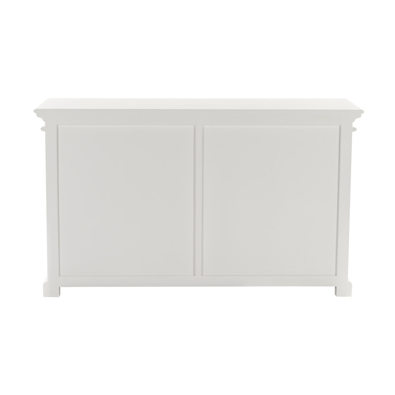 French Coastal Buffet with 4 Glass Doors 57"