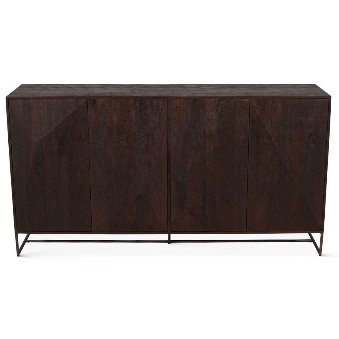 Cambridge Mango Wood Sideboard in Walnut 76"