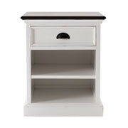 Modern Farmhouse Bedside Table with Shelves 20"
