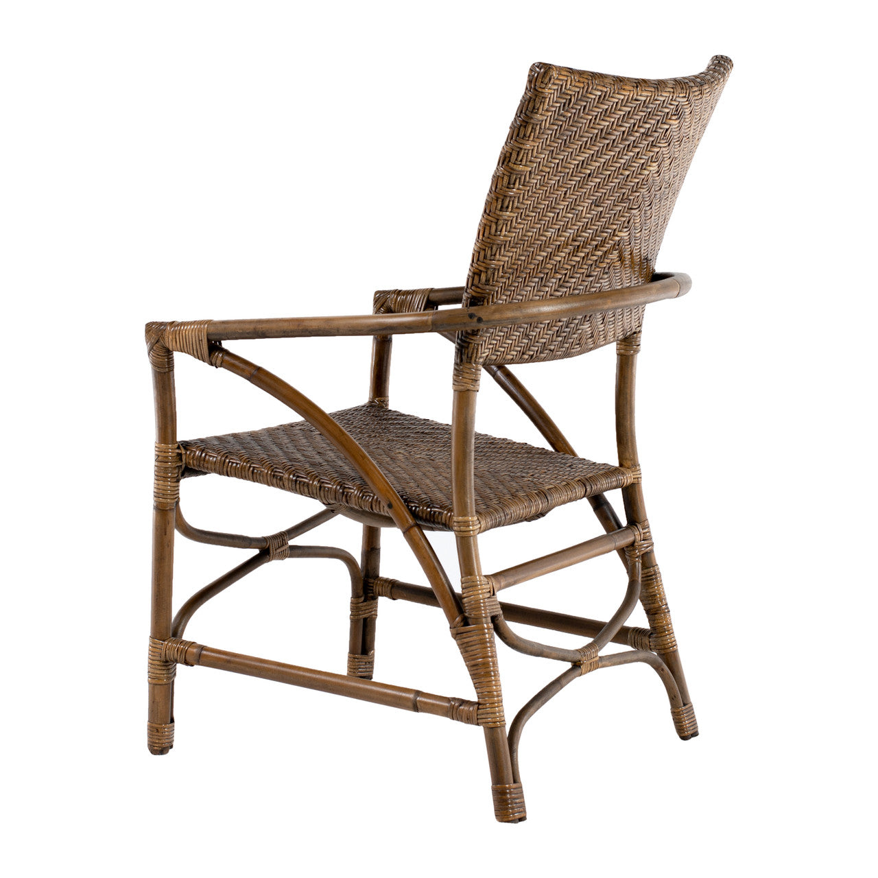 Coastal Wicker Jester Chair (Set of 2) 26"