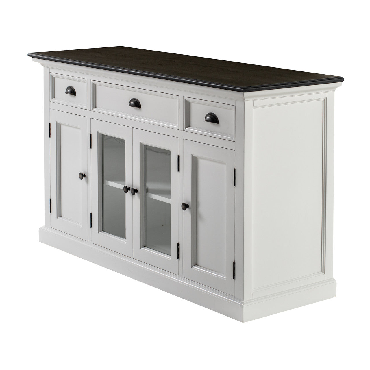 Modern Farmhouse Buffet with 4 Doors 3 Drawers - ZNS-B191CT