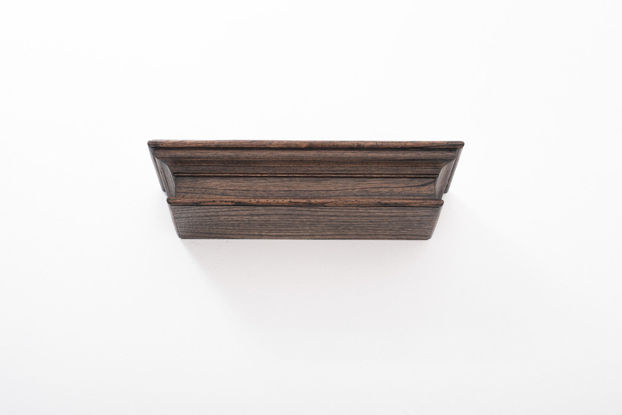 French Rustic Floating Wall Shelf, Medium 24"
