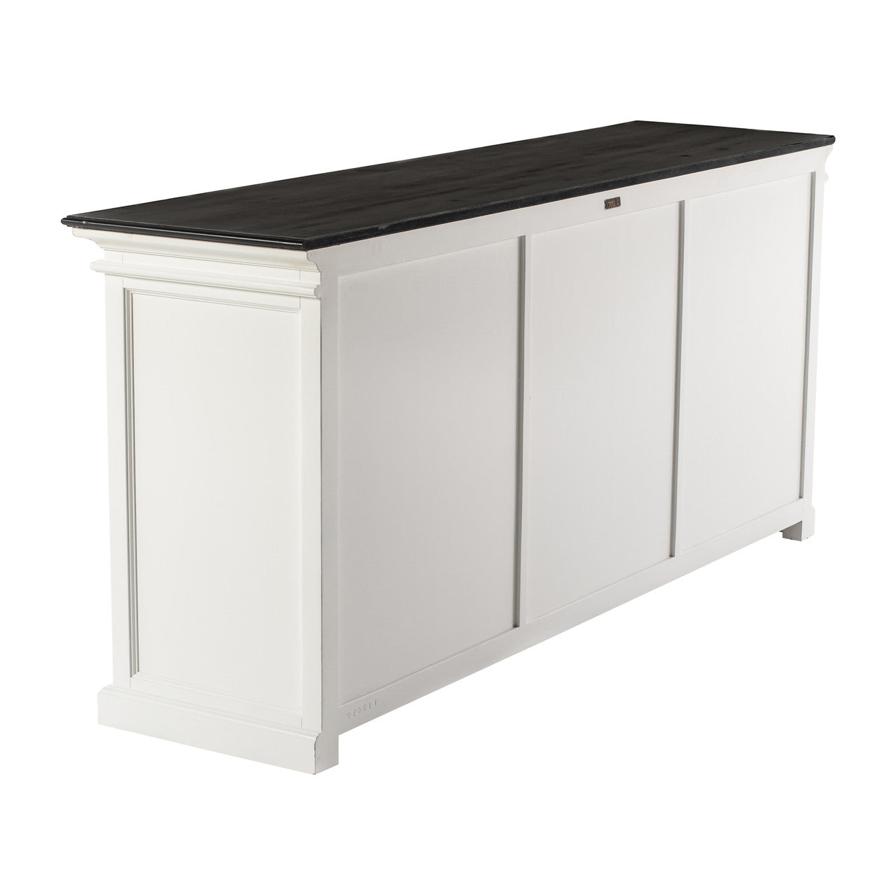 Modern Farmhouse Buffet with 6 Glass Doors 79"