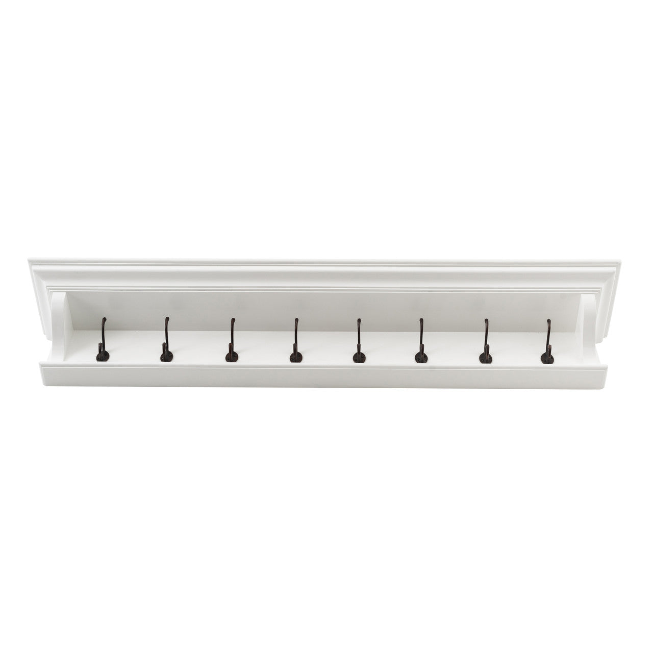 French Coastal 8 Hook Coat Rack 130cm 51"