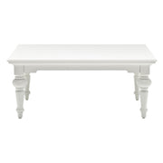 French Cottage Rectangular Coffee Table 47"
