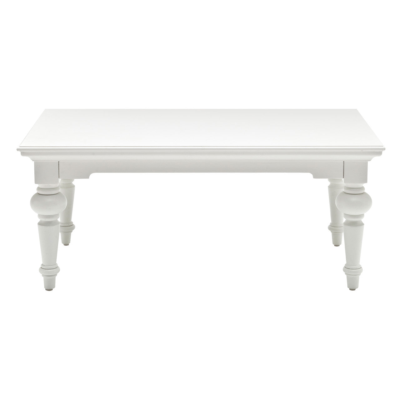 French Cottage Rectangular Coffee Table 47"